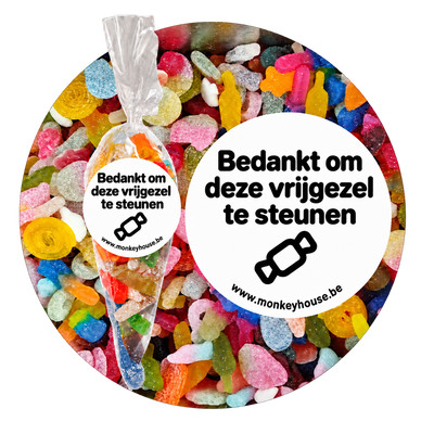 Vrijgezellen snoepzak