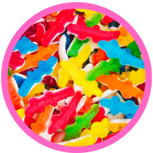 Haribo krokodillen 3kg bulk