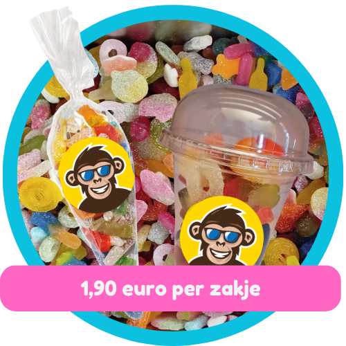 300 te vullen snoepbekers of snoepzakken = 930 euro winst - Afbeelding 2