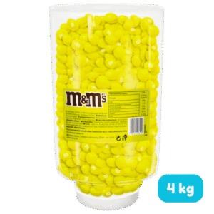 M&m's geel bulk 4 kg
