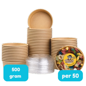 Lege snoepdozen 500 g per 50 stuks