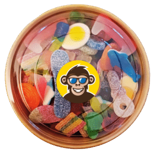 Snoepdoos-voor-thuis vol Haribosnoep