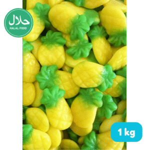 Dulceplus Ananas Halal snoep 1kg bulk