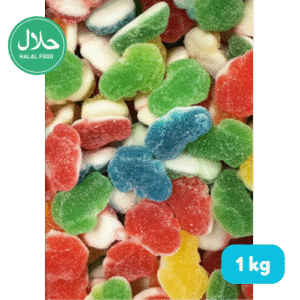 Dulceplus Zure Kikker Halal snoep 1kg bulk