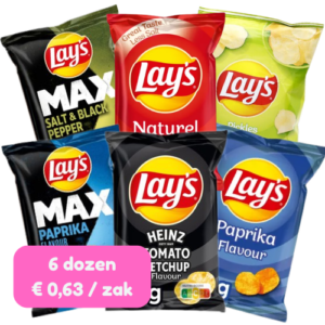 Lay’s Mix bundel 6 dozen 20 X 40 g