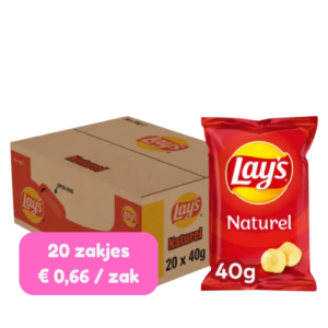 Lay’s Naturel Chips 20 x 40 g