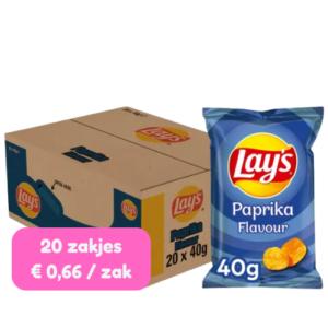 Lay’s Paprika Chips 20 x 40 g (2)
